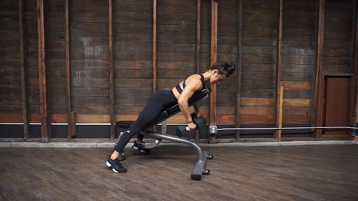 Featured image for “Chest Supported Dumbbell Row”