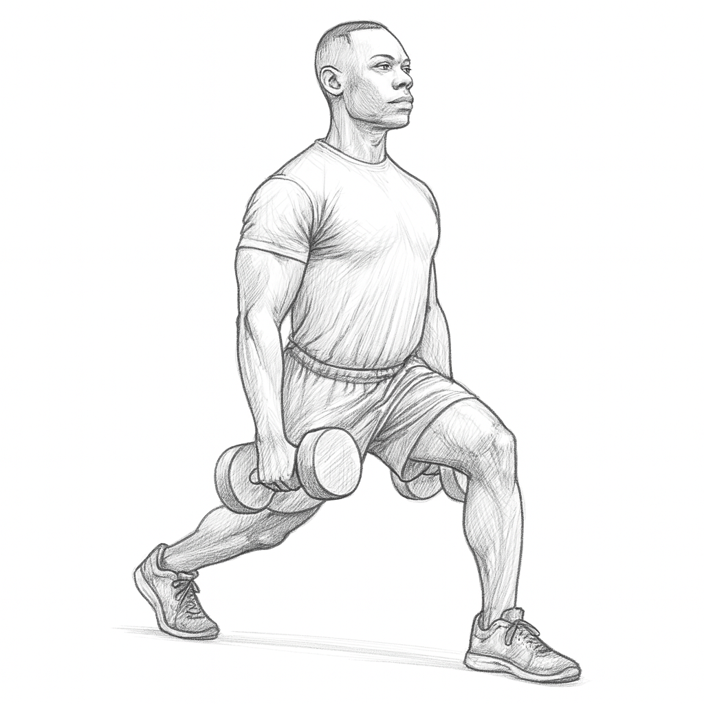 Featured image for “Dumbbell Split Squats”